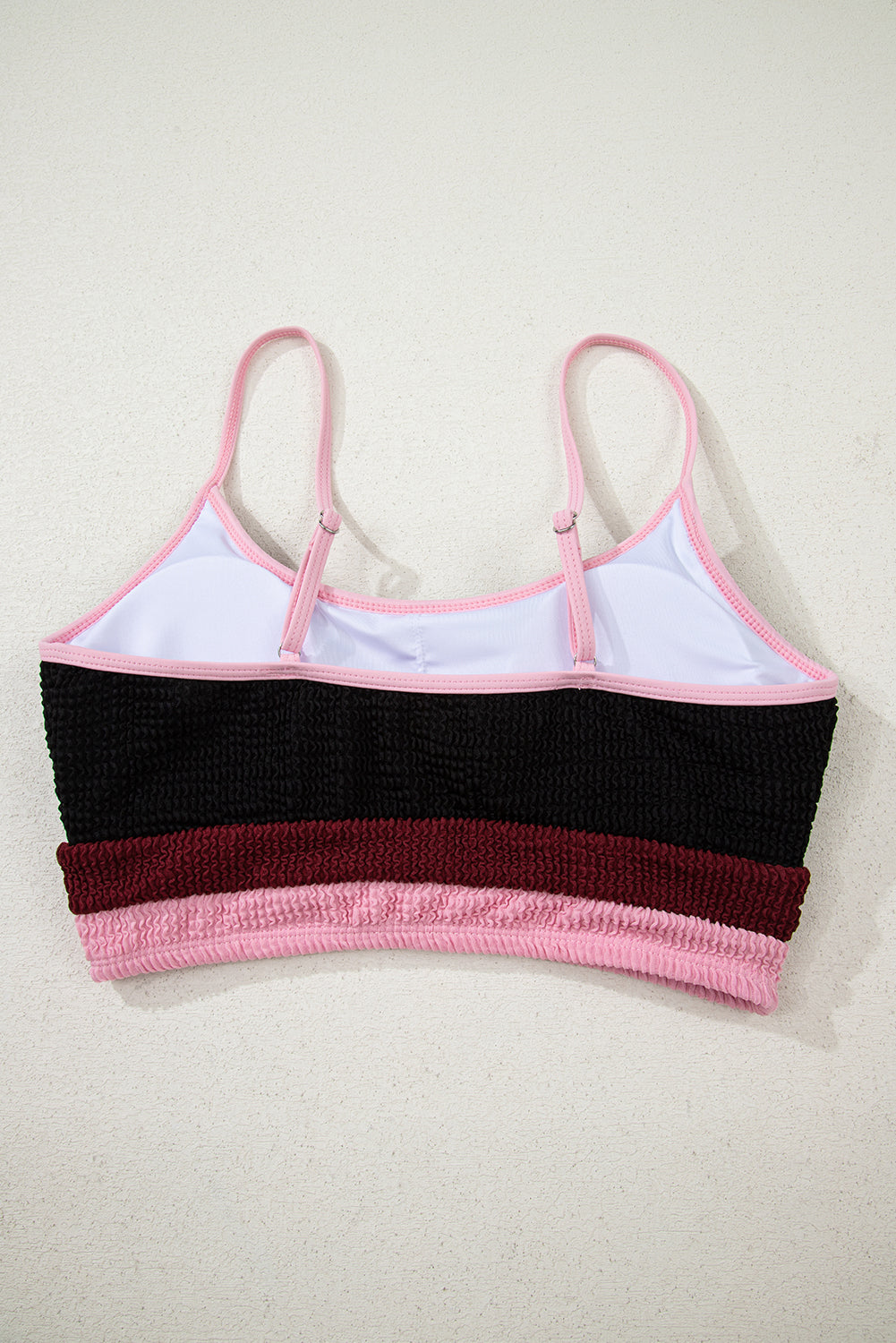 Beau Blue Color Block High Waisted Sexy Bikini Set