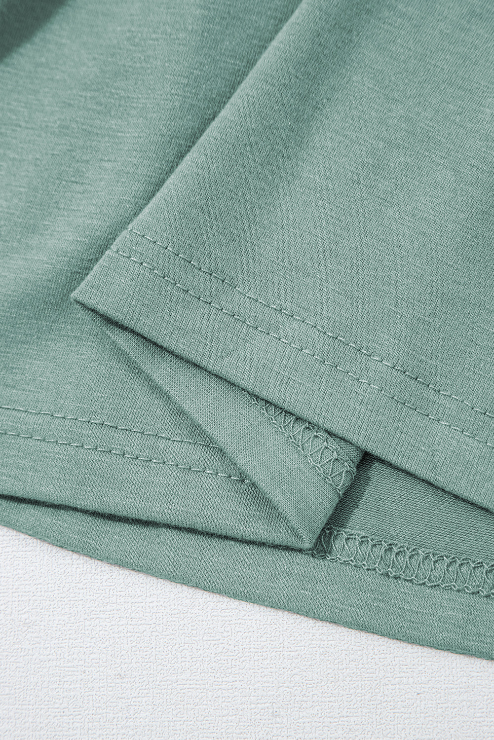 Grass Green Textured V Neck Flutter Sleeve Ruffled Maxi Dress